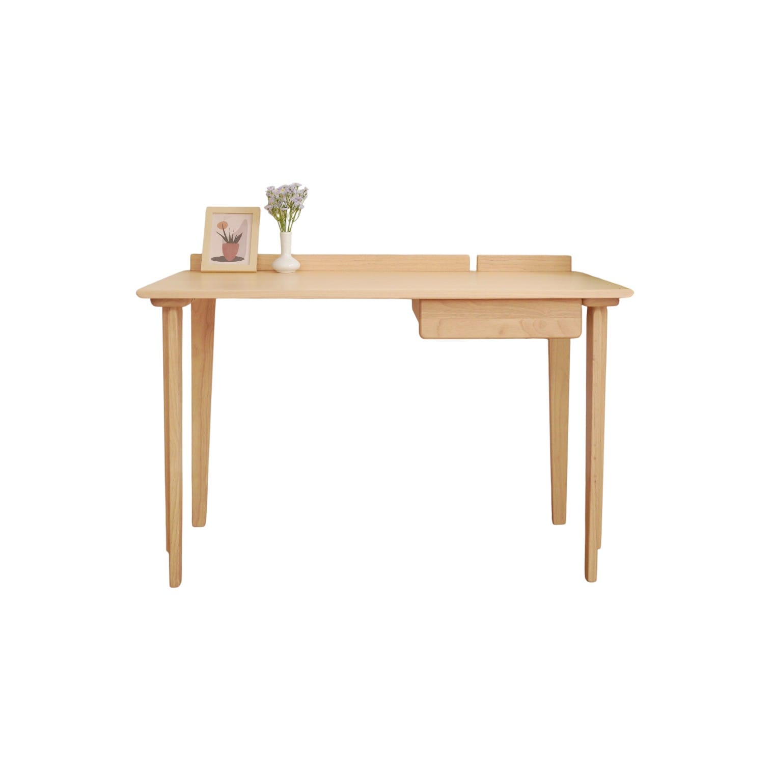 โต๊ะทำงานไม้ยางพารา MAAI DESIGN รุ่น BENKYO TABLE สีบีช